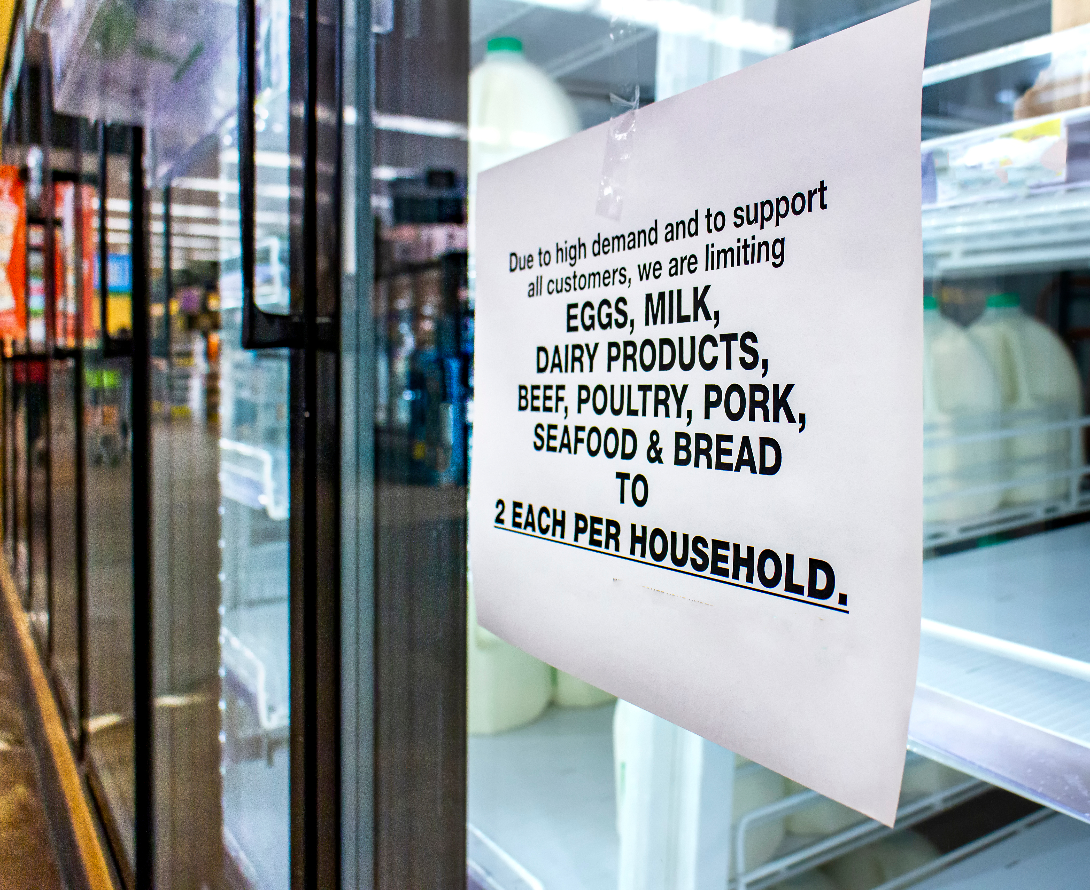 market research meat shortage